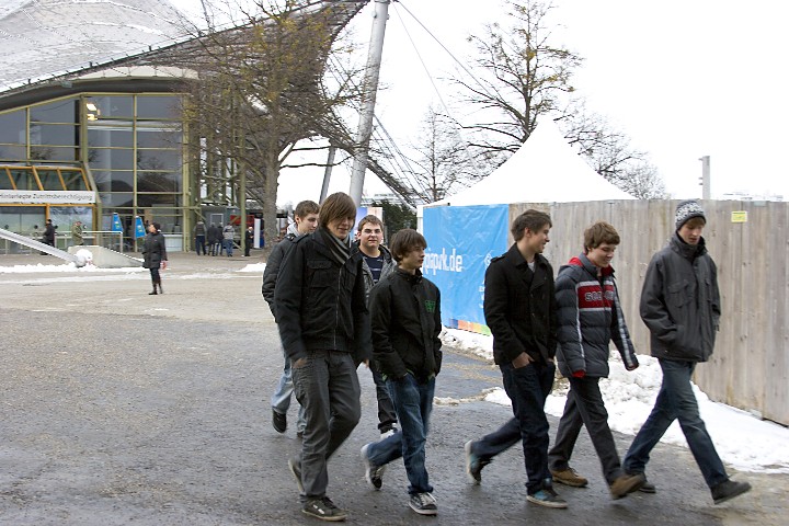 Klasse 10b nach der Siemens-HV